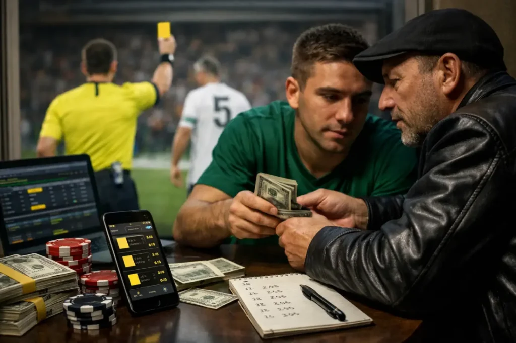 Ставки на жёлтые карточки: новая схема договорных матчей